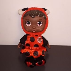 Disney Jr. Doc McStuffin Ladybug Checkup African American Black Baby Doll
